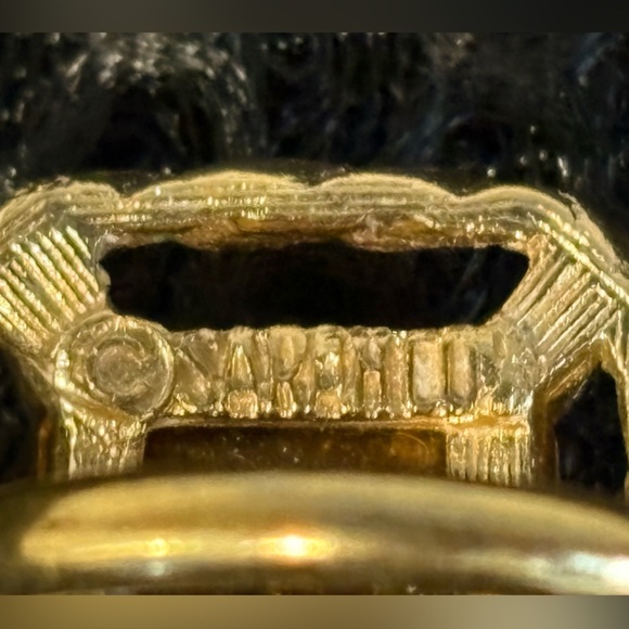 Vintage Sarah Coventry Wild Honey Rhinestone Ring Size 6 - Picture 9 of 13